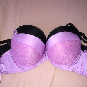 Two 38B push Up Bras